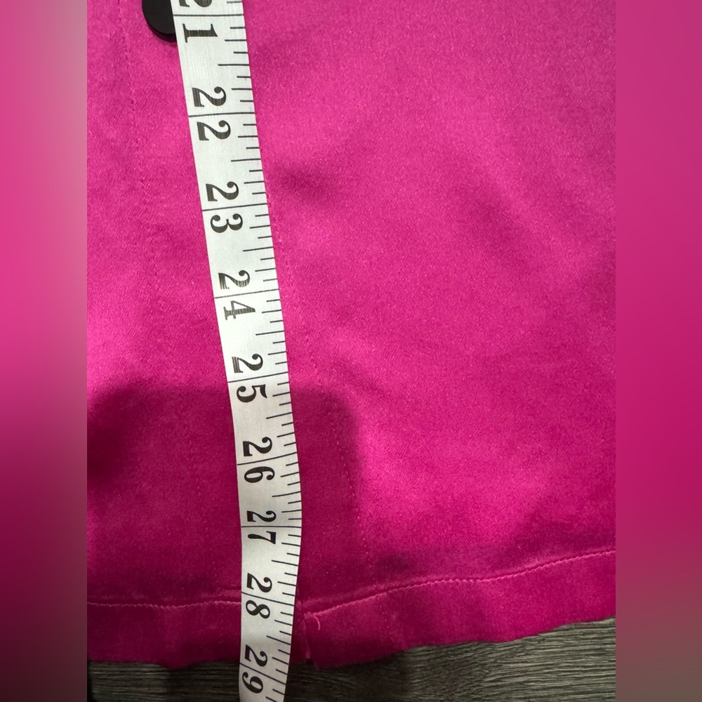 Vntg Escada 💯 silk blouse fuschia shoe star moon abstract retro party office M - Picture 7 of 8